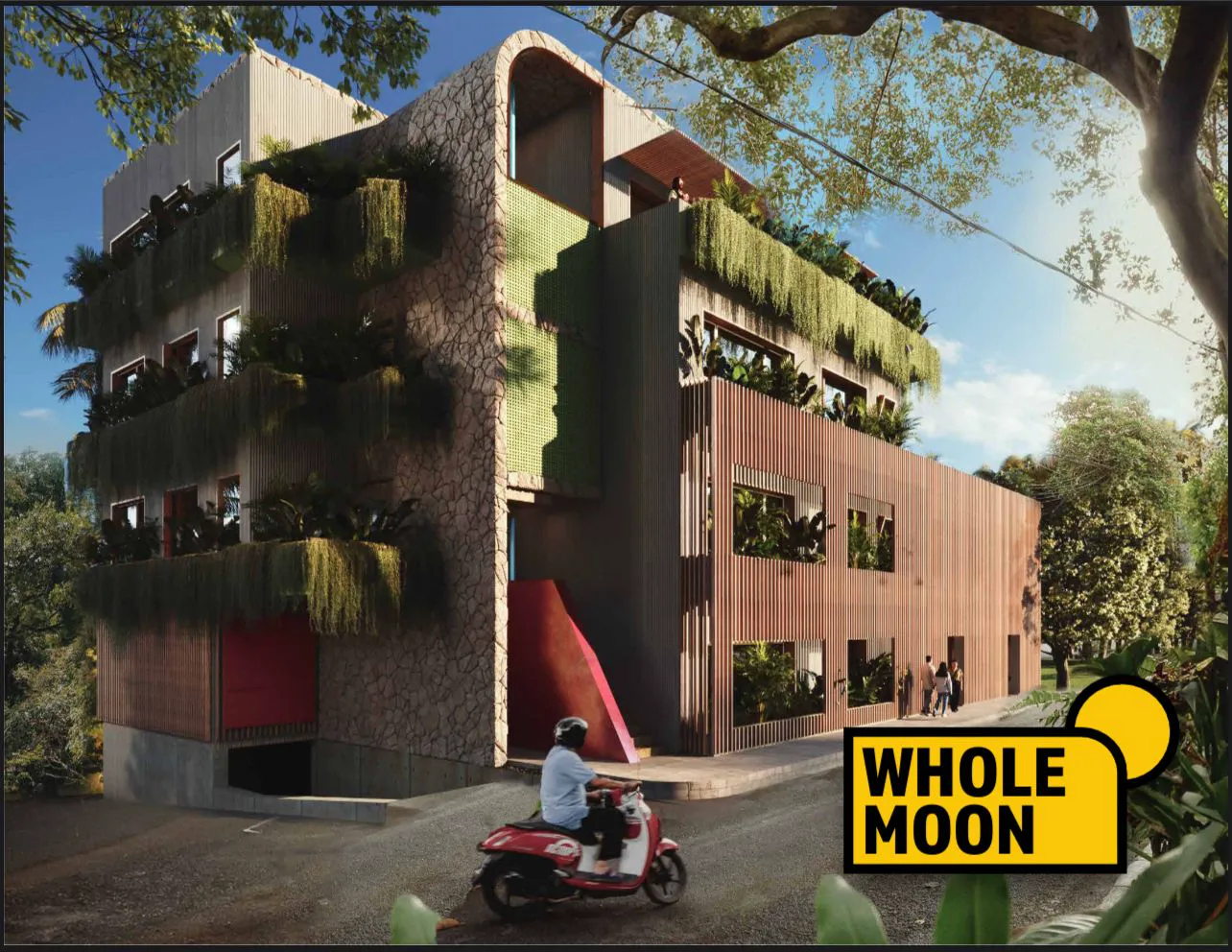 Exterior view of the Dream Project Bali development