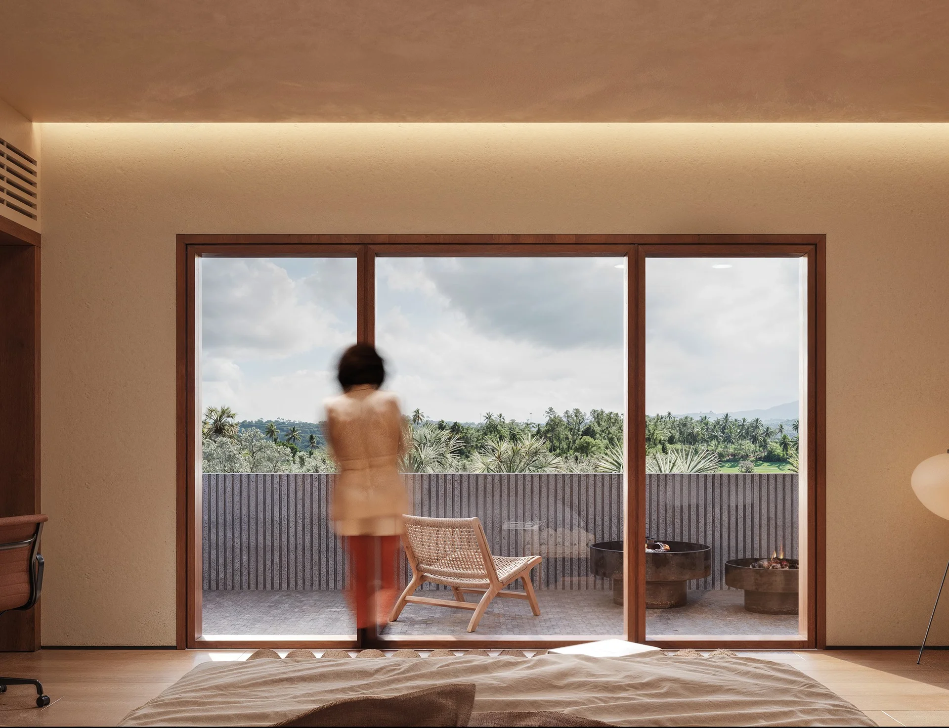 Penthouse lounge detail