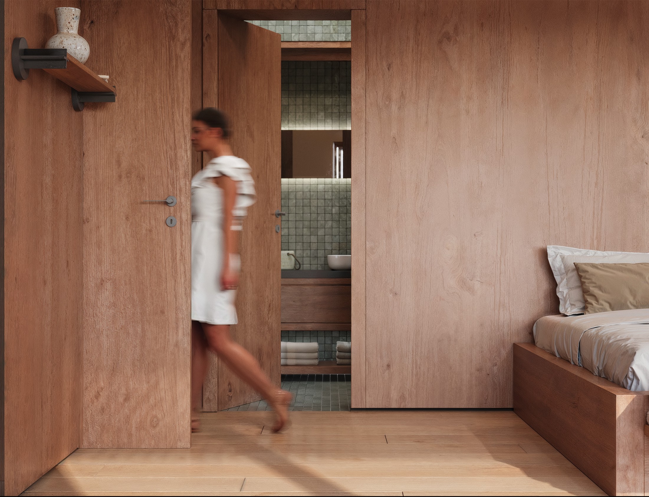 Penthouse rooftop vantage