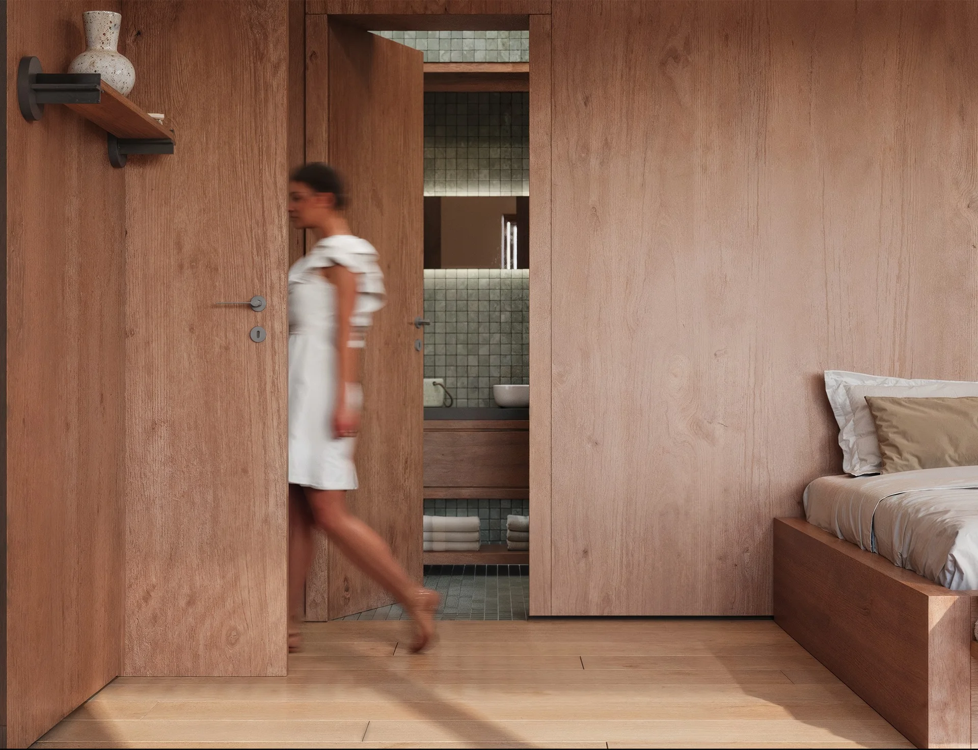 Penthouse rooftop vantage